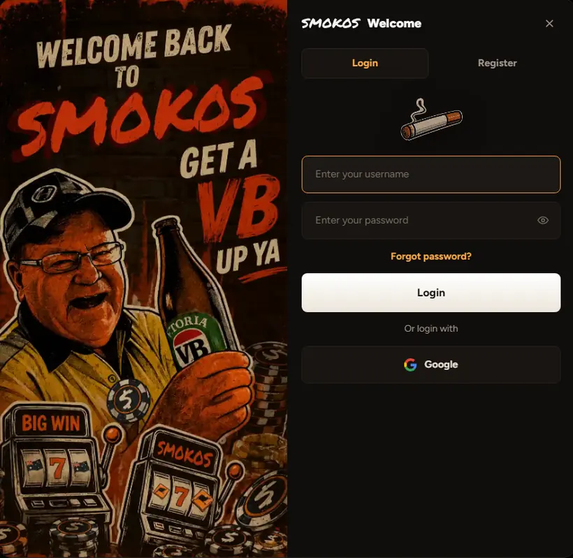 Smokos Welcome